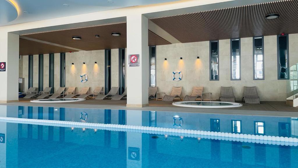 Polanki Aqua Apartamenty Nielimitowany Dostep Do Basenow Parking Free Kolobrzeg Exterior photo