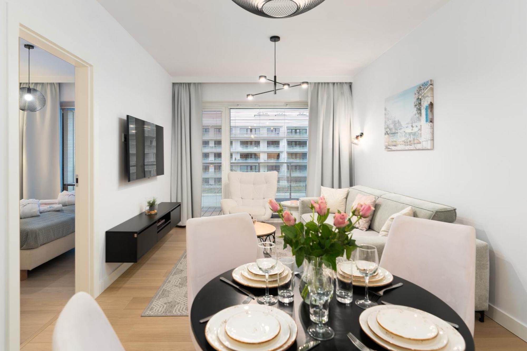 Polanki Aqua Apartamenty Nielimitowany Dostep Do Basenow Parking Free Kolobrzeg Exterior photo
