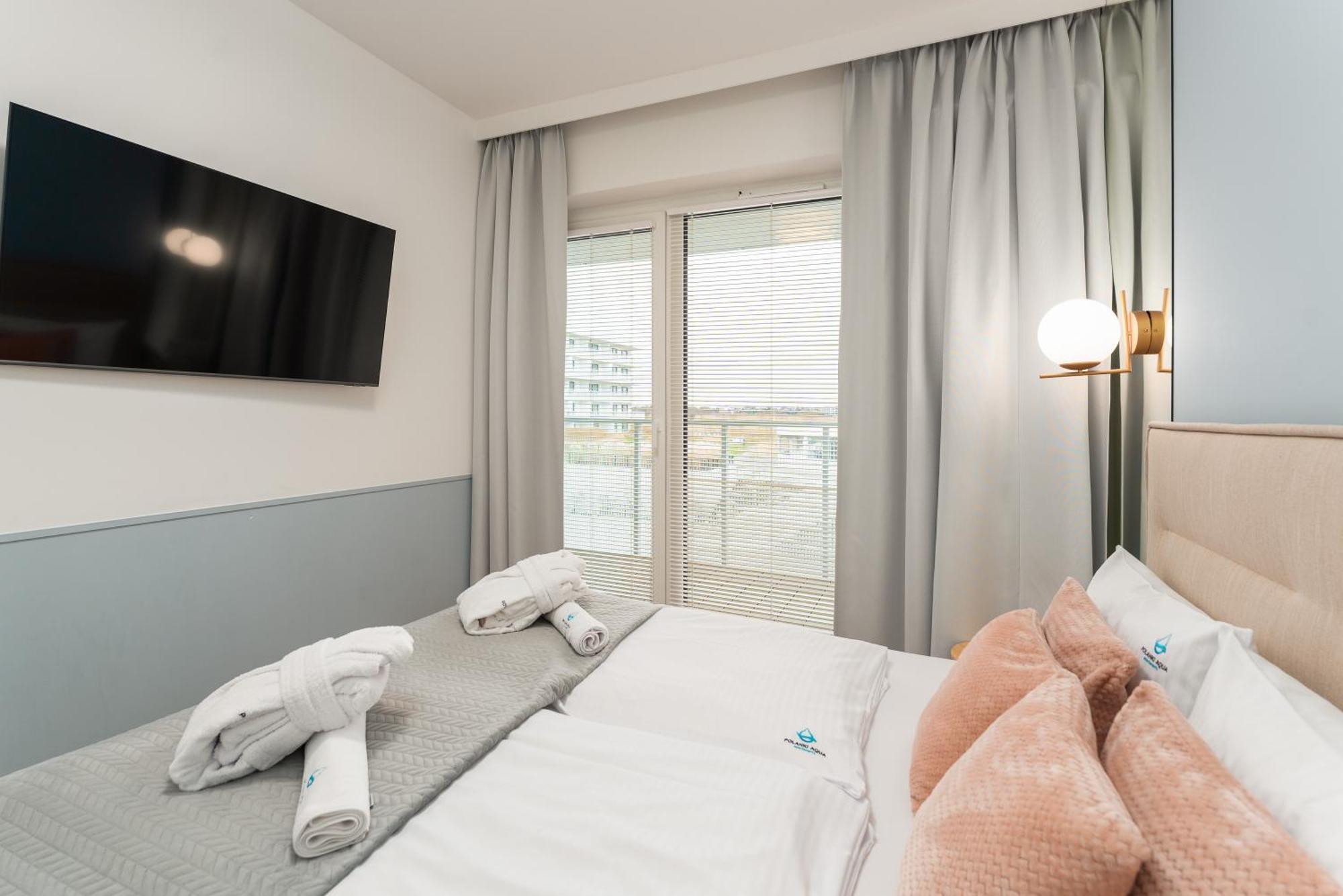 Polanki Aqua Apartamenty Nielimitowany Dostep Do Basenow Parking Free Kolobrzeg Exterior photo